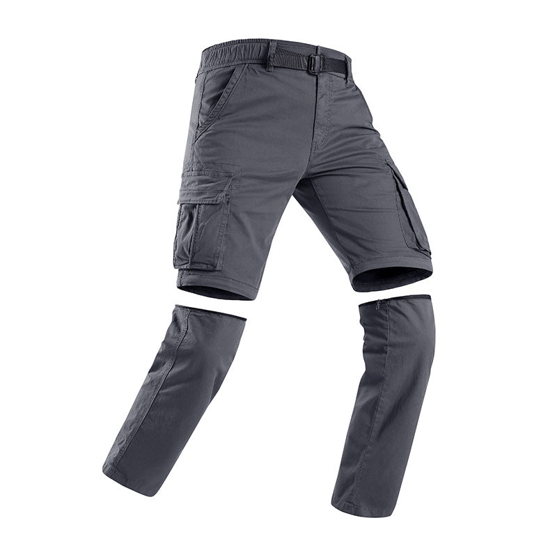 Herren Modulare Cargohose mit Reißverschluss-Beinabtrennung und Multifachtaschen Echo Archiv