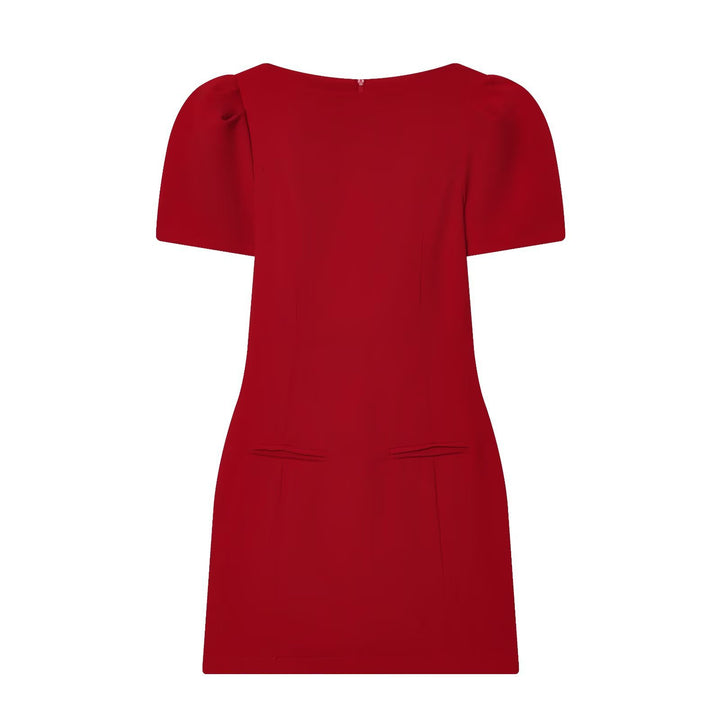 Damenkleid mit Puffärmeln und tailliertem Schnitt Echo Archiv