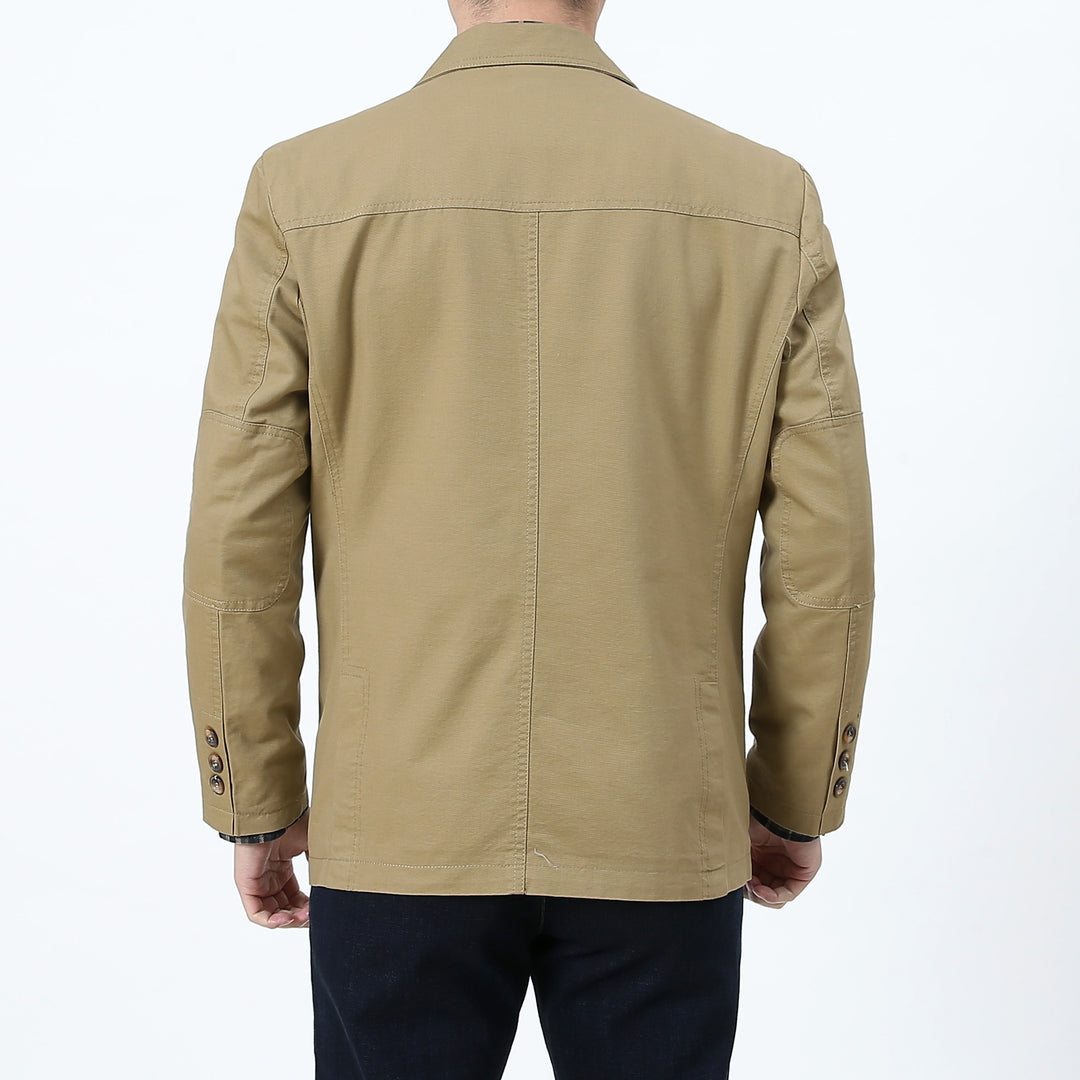 Herren Eleganter und bequemer Baumwollblazer Echo Archiv