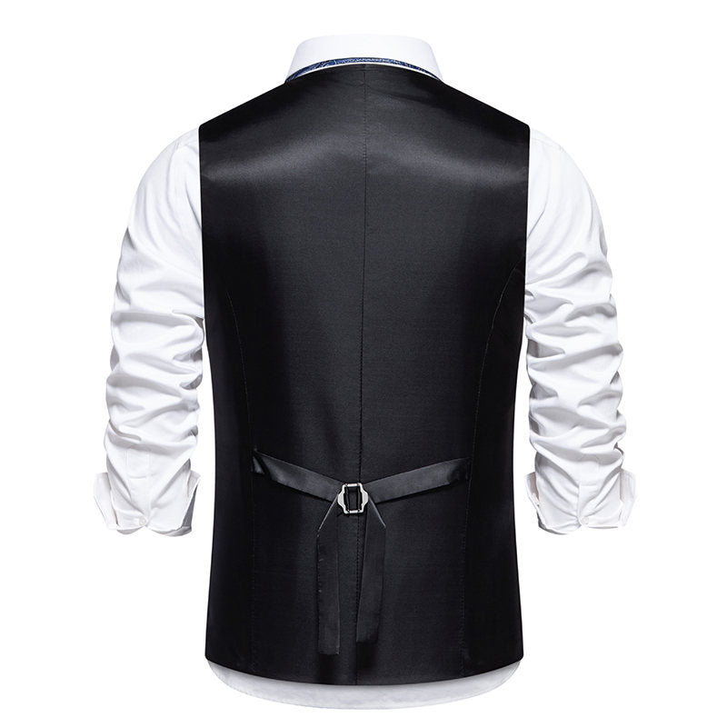 Herren elegante Anzugweste mit stilvollem Schnitt und hochwertigen Details Echoarchiv