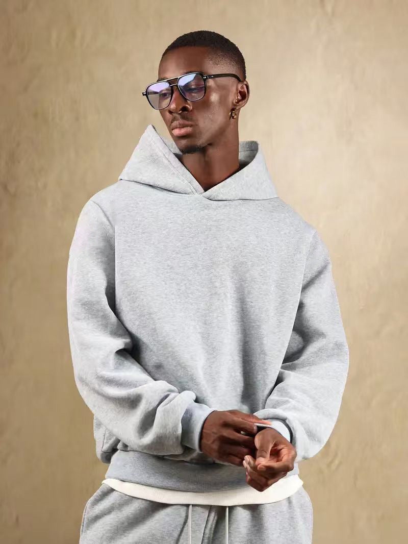 Herren lässiger Kapuzenpullover aus weichem Material Echoarchiv