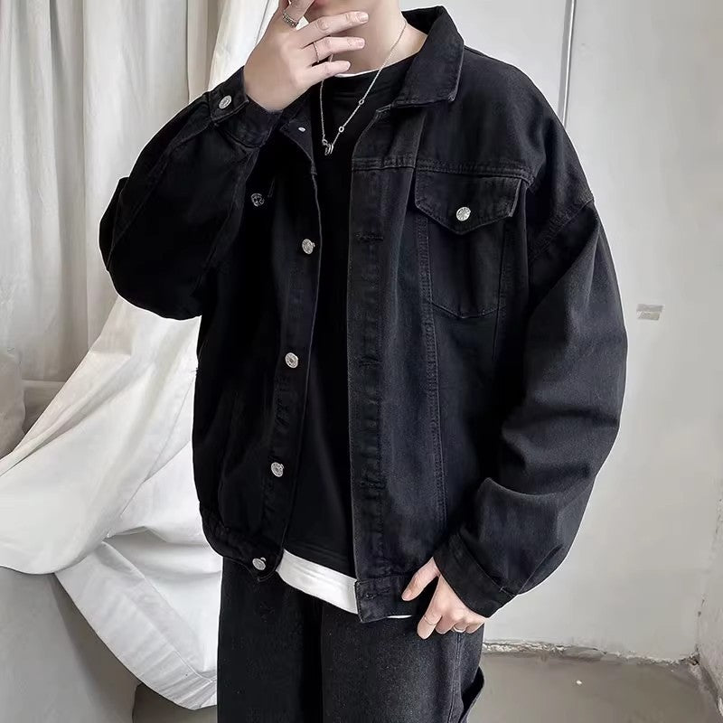 Herren Lockere Denimjacke Echoarchiv