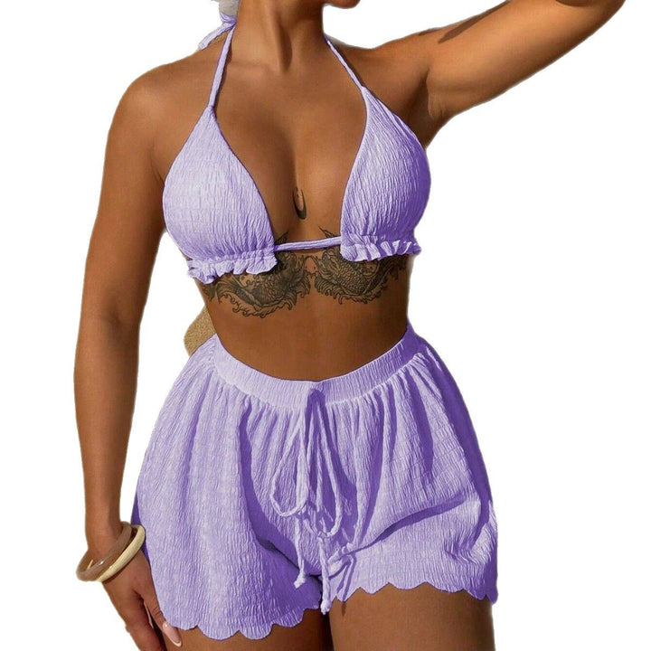 Damen Bikini-Set mit raffiniertem Hosenrock Echo Archiv