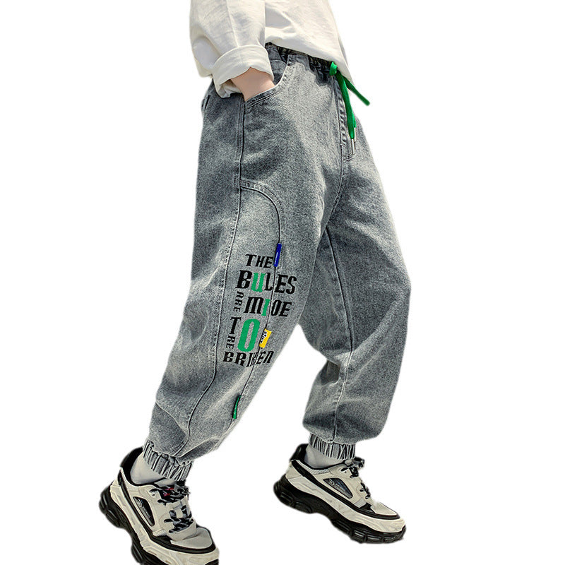 Unisex lässige Baggy-Hose mit einzigartigem Schriftzug Echo Archiv