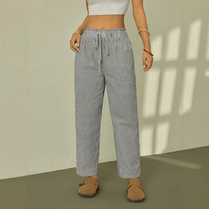 Damen Luftige und bequeme Baumwollhose Echo Archiv