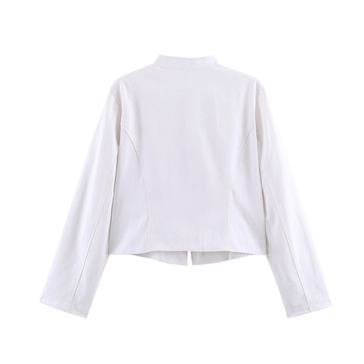 Damen Kurze Husarenjacke mit dekorischen Schlaufen und Stehkragen Echo Archiv