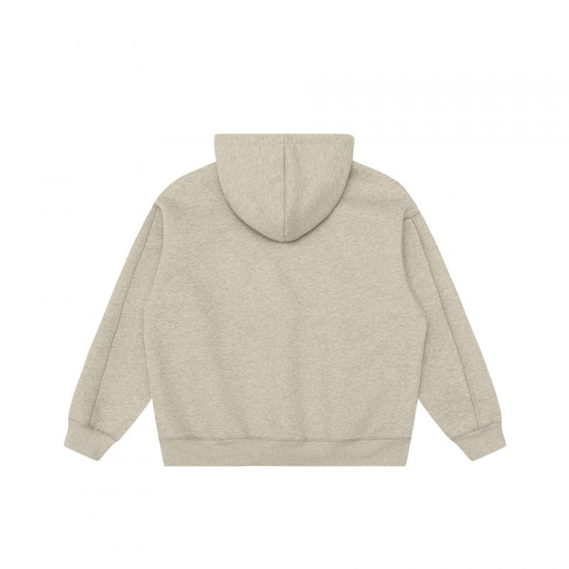 Unisex Oversize Kapuzenpullover mit typografischem Mirror-Print, Kängurutasche und Raglanärmeln Echo Archiv