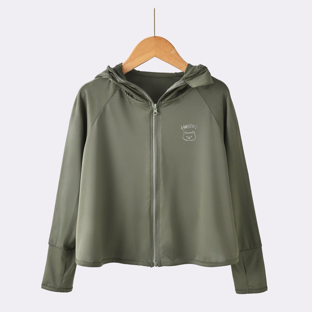 Damen Kapuzenjacke mit süßem Tiermotiv Echo Archiv