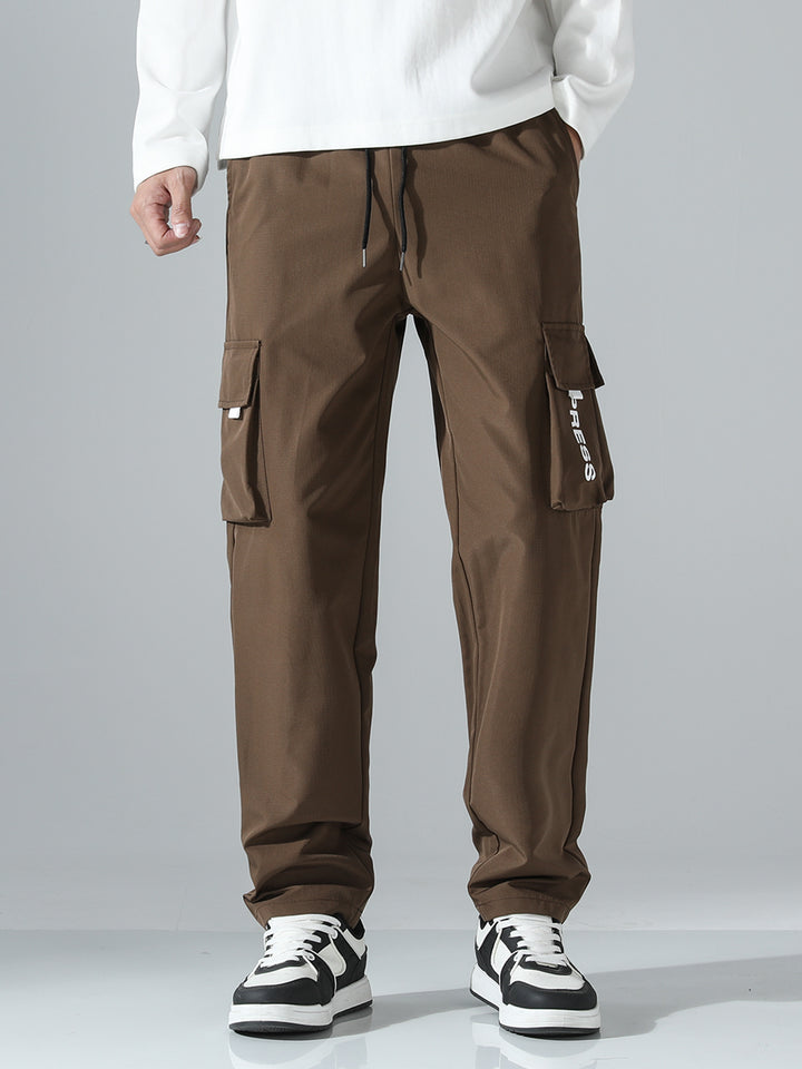 Herren Cargo-Jogginghose mit elastischem Bund, seitlichen Klapp- & Reißverschlusstaschen Echo Archiv