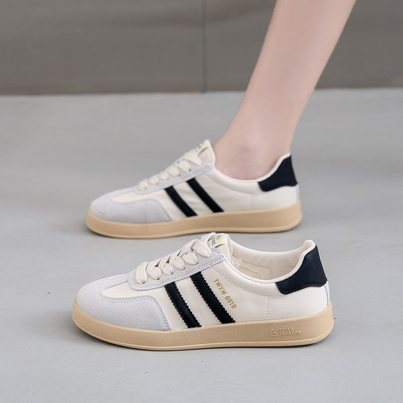 Damen Sportliche Sneakers mit modischen Streifen und dämpfender Sohle Echo Archiv
