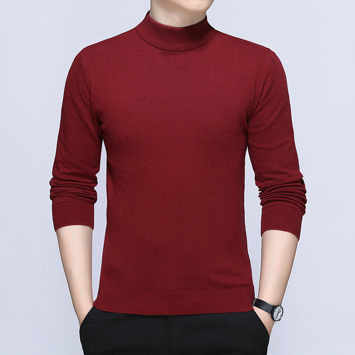 Eleganter Herren-Turtleneck-Pullover Echo Archive