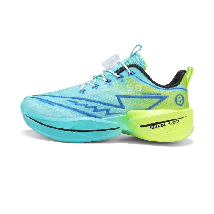Unisex Futuristischer Leichtlauf-Sneaker mit integrierter Stabilitätssohle und Schnellverschluss Echoarchiv