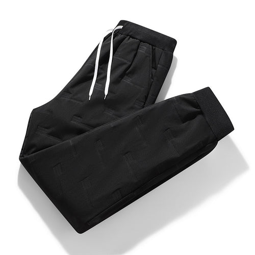 Herren Sportliche Jogginghose mit elastischem Bund, Kordelzug und Rippbündchen – Marzano