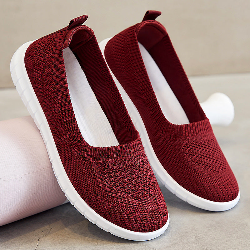 Damen Bequeme Slip-On Sneakers aus atmungsaktivem Material Echo Archiv
