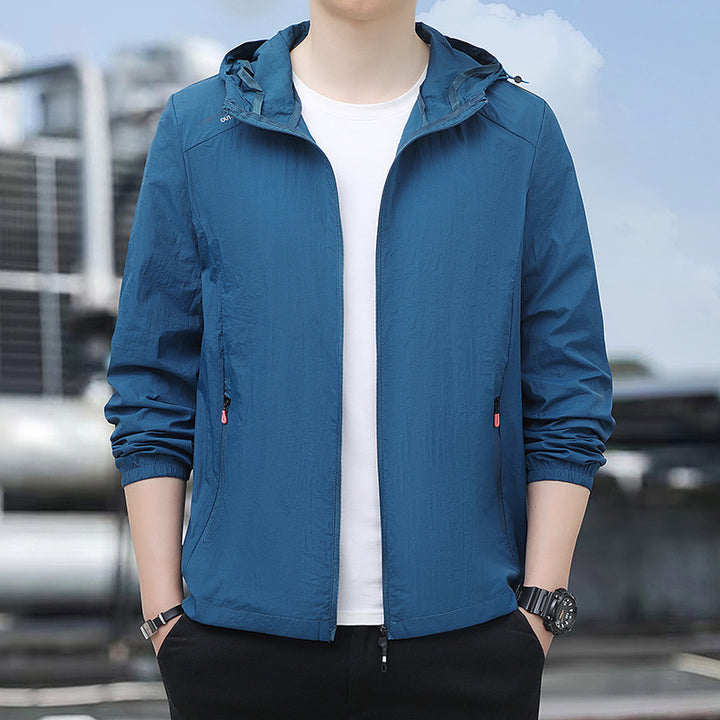 Herren Leichte Windjacke Echo Archiv