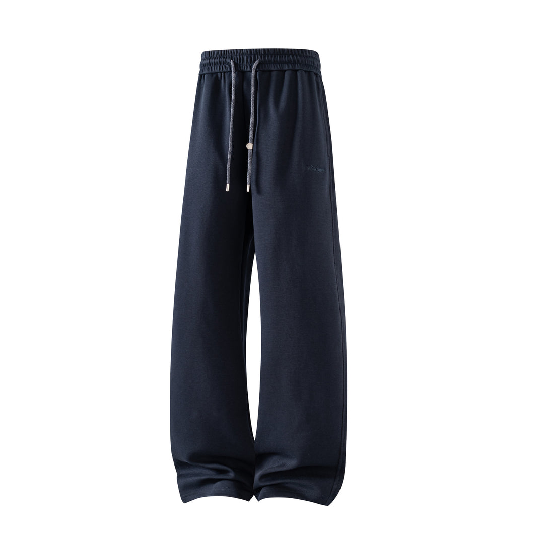 Herren Weiche Relax-Fit Jogginghose mit weitem Bein und Kordelzug Echo Archiv