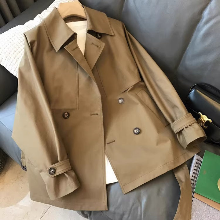 Damen Elegante und lässige Trenchcoat Echoarchiv