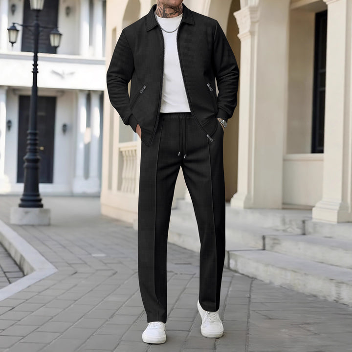 Herren elegante Sportjacke mit passender Hose Echoarchiv