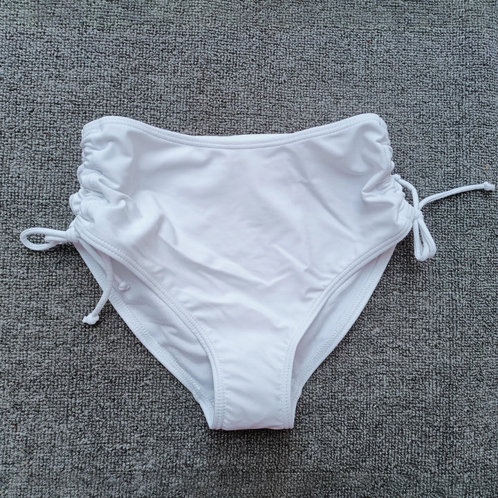 Damen Hochgeschnittene Bikinihose mit Raffung Echo Archiv