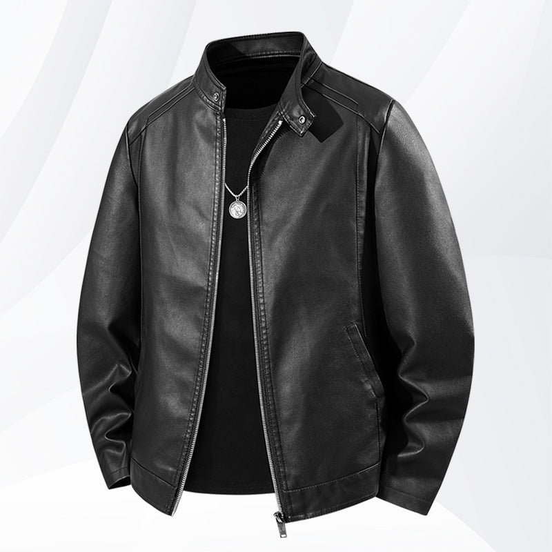 Herren Klassische Bikerjacke Echo Archiv