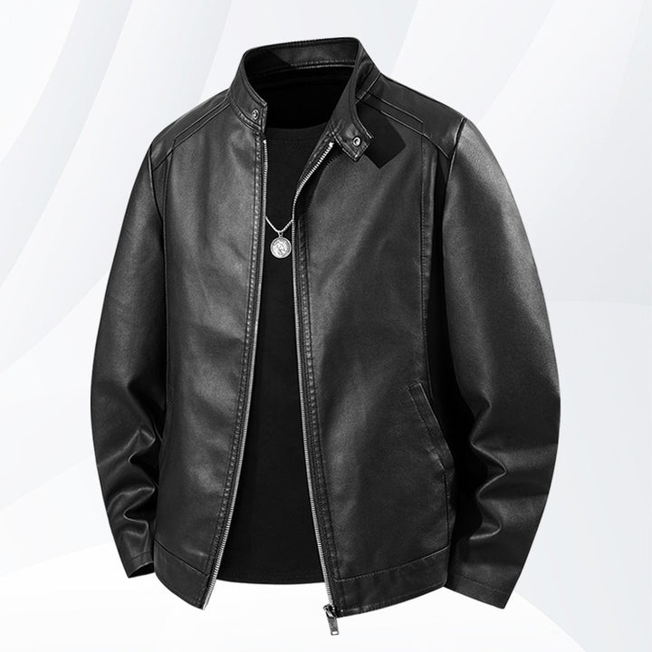 Herren Klassische Bikerjacke Echo Archiv