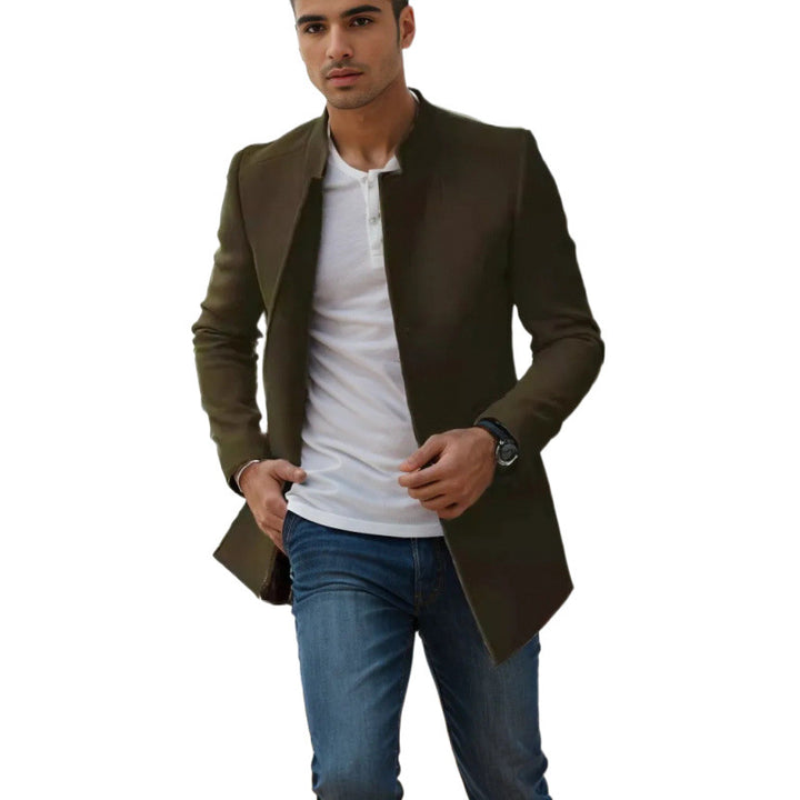Herren modische Freizeitjacke mit modernen Details Echoarchiv