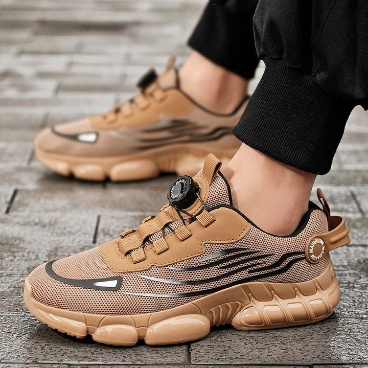 Herren Sportliche Leichtgewicht Sneakers mit innovativem Schnürsystem Echoarchiv