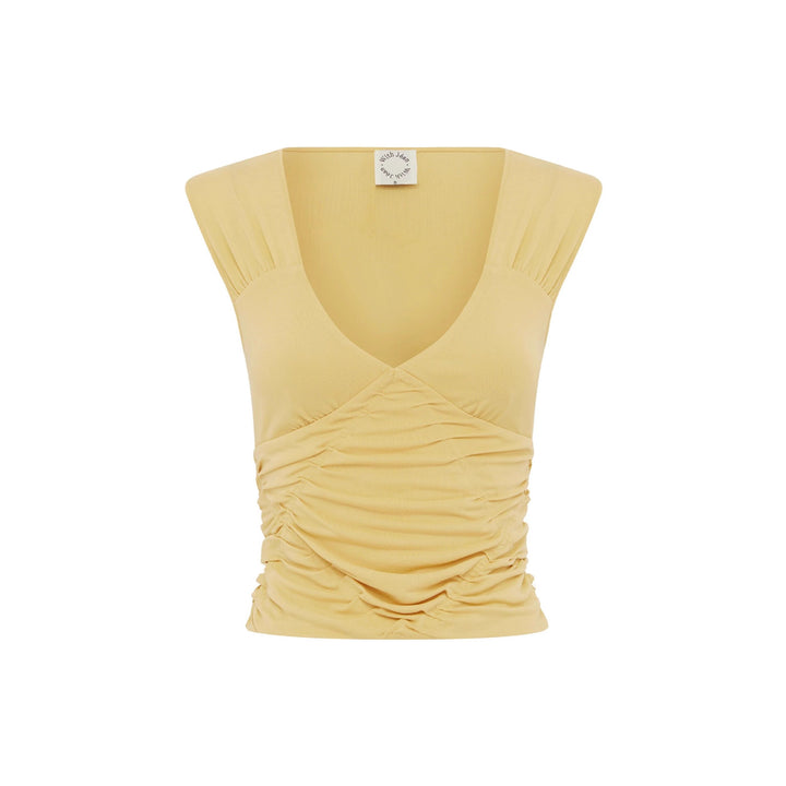 Damen Wickel-Top mit Raffungen Echo Archiv