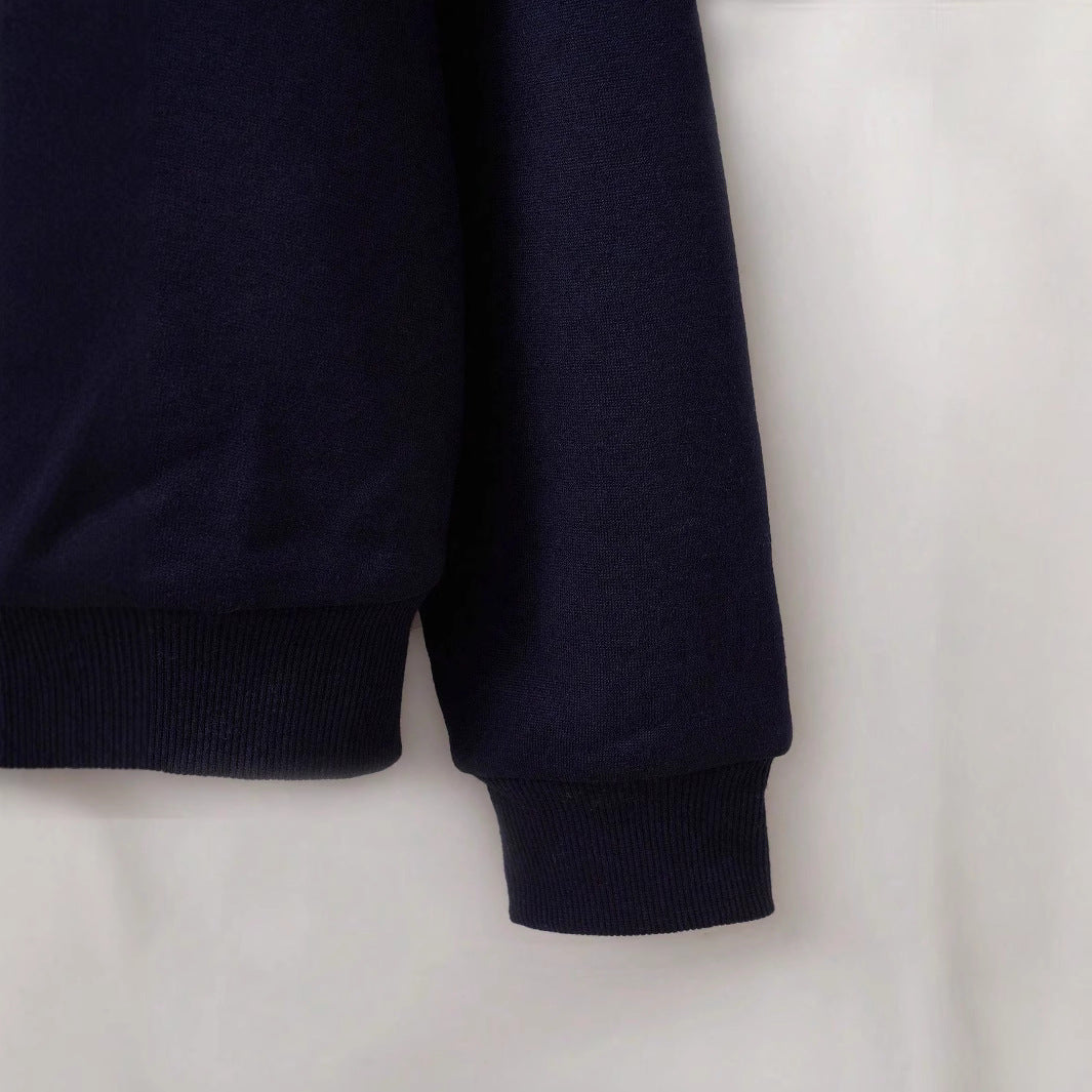 Damen Oversize-Kapuzenpullover mit Acht-Ball-Applikation – Avérine