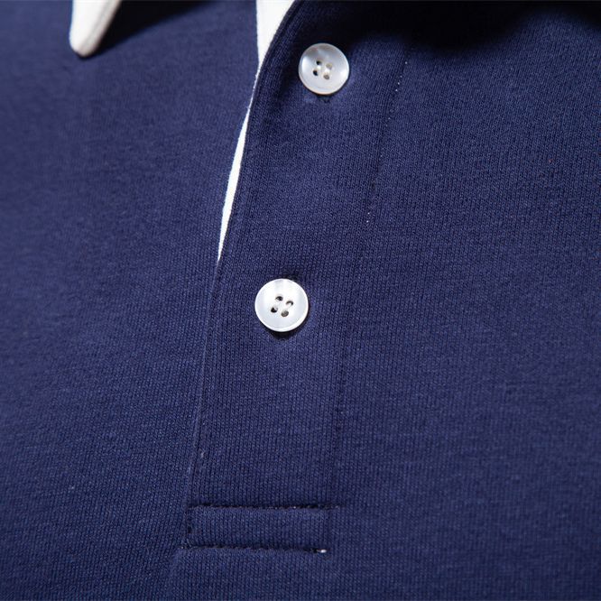 Herren Poloshirt mit kontrastierendem Kragen Echoarchiv