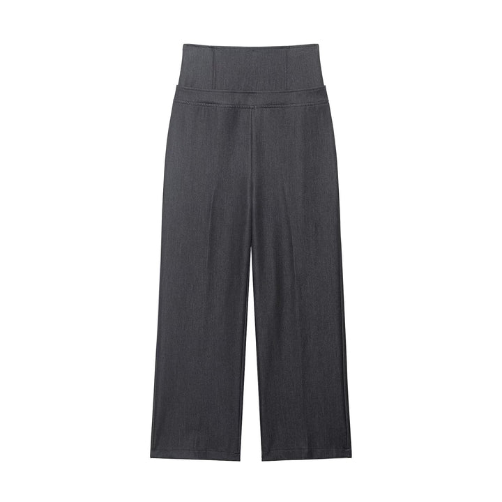 Damen Hochtaillierte Culotte-Hose mit extra breitem Shapingbund Echo Archiv