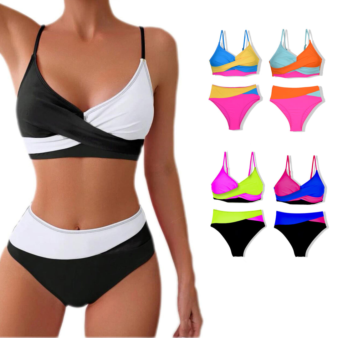 Damen Sportliches Zweiteiler Bikini-Set Echo Archiv