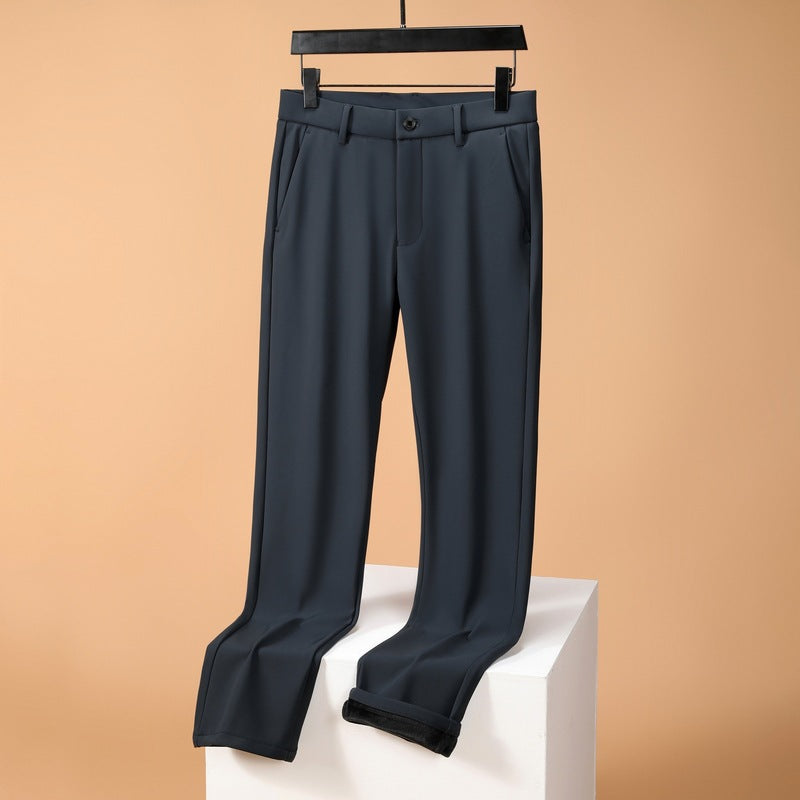 Herren eleganter Business-Hose mit zeitgemäßem Schnitt und komfortablem Bund Echoarchiv