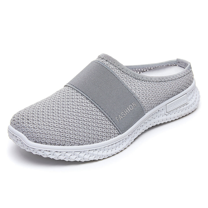 Damen nan gestrickter atmungsaktiver Slip-On Sneaker mit elastischem Mittelband Echo Archiv
