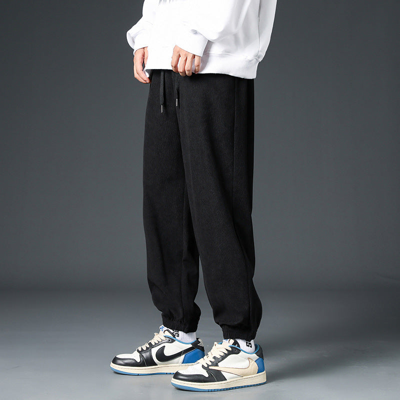 Herren Sportliche Relaxed Fit Freizeithose