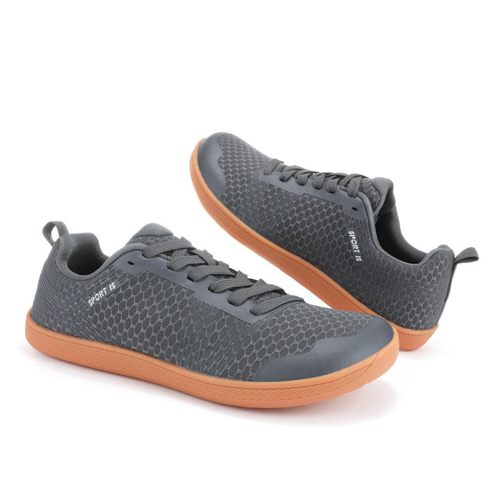 Herren nan niedriger City-Sneaker mit perforiertem Mesh-Obermaterial, verstärkter Zehenkappe und flexibler Laufsohle Echo Archiv