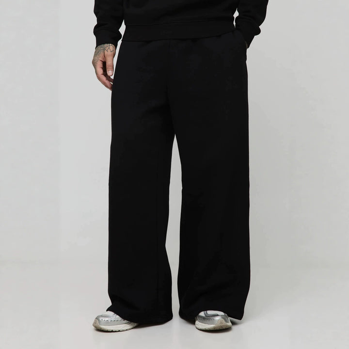 Unisex Thermo-Fleece-Jogginghose mit wärmender Innenbeschichtung, elastischem Komfortbund und geradem Bein Echo Archiv