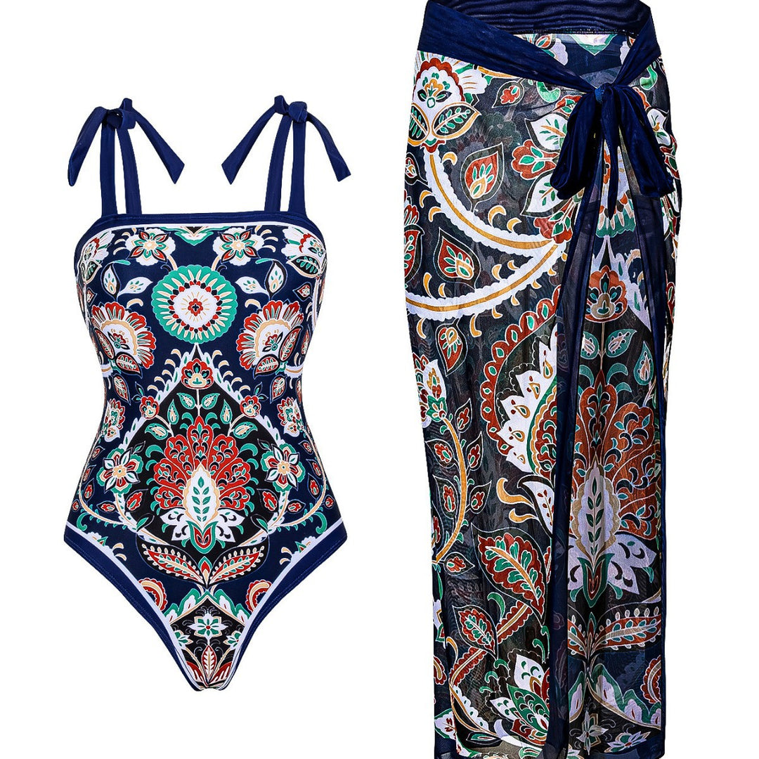 Damen Tankini-Set mit traumhaftem Paisleymuster Echo Archiv