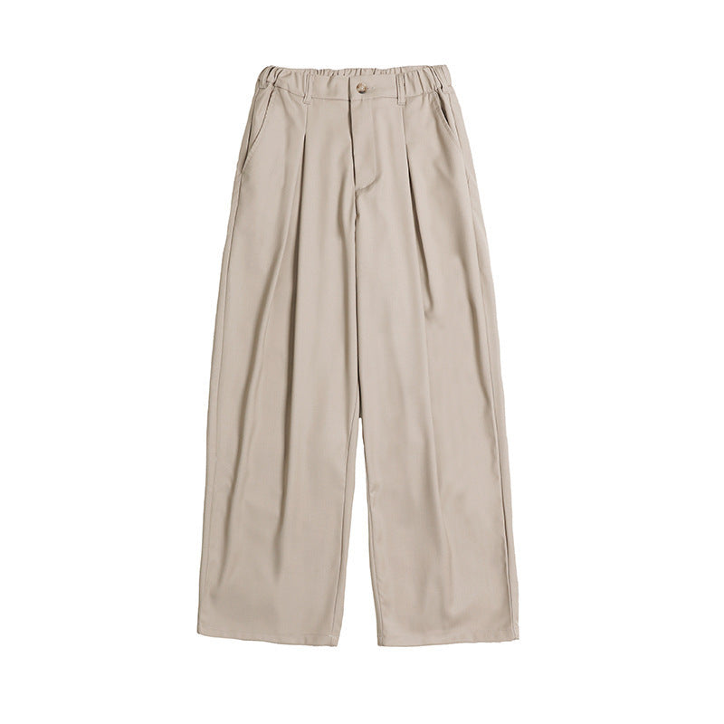 Damen Palazzo-Hose mit hoher Taille, Bügelfalten und elastischem Bund Echo Archiv