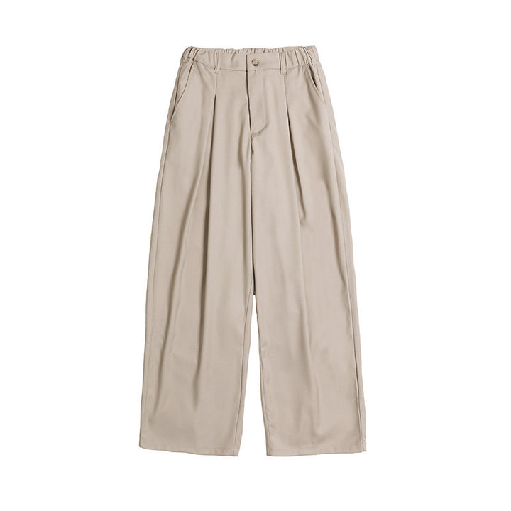 Damen Palazzo-Hose mit hoher Taille, Bügelfalten und elastischem Bund Echo Archiv