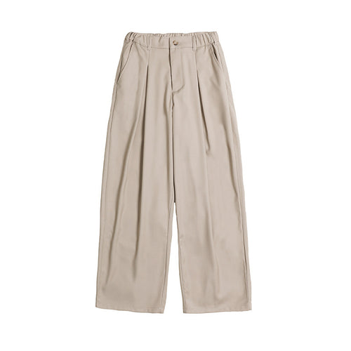 Damen Palazzo-Hose mit hoher Taille, Bügelfalten und elastischem Bund Echo Archiv