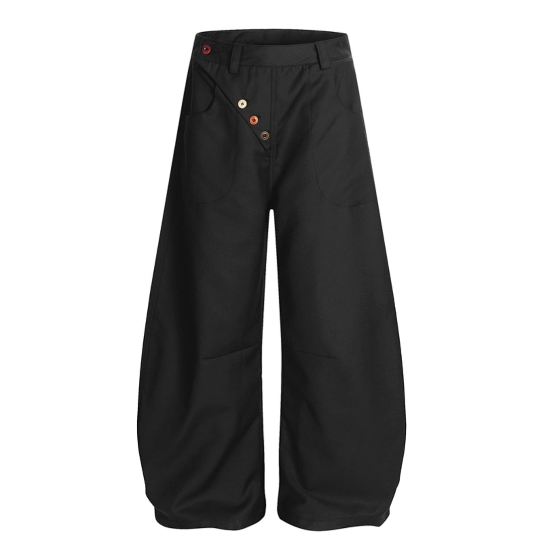 Damen Modische Weitbein-Hose Echoarchiv