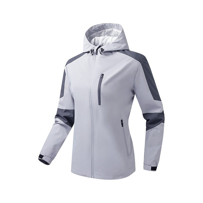 Herren Atmungsaktive Softshell-Trekkingjacke mit Kapuze und wasserdichter Membran – Taviero