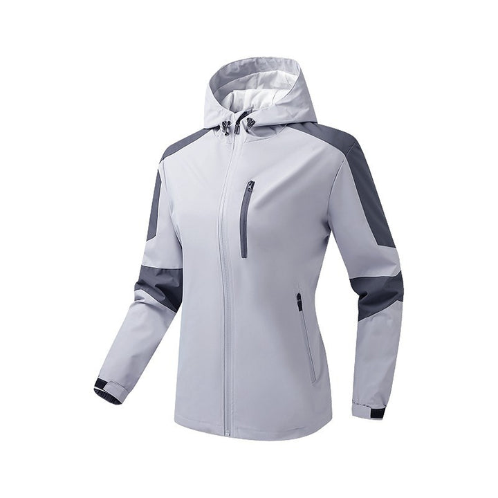 Herren Atmungsaktive Softshell-Trekkingjacke mit Kapuze und wasserdichter Membran – Taviero