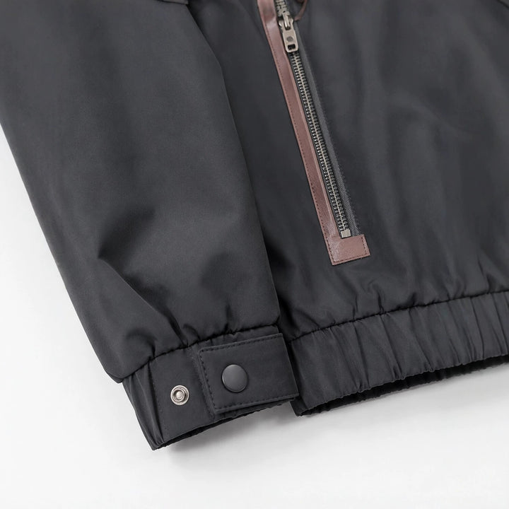 Herren Leichte Softshell‑Hoodiejacke mit wasserabweisender Außenlage, Lederapplikationen und Reißverschlusstaschen Echo Archiv
