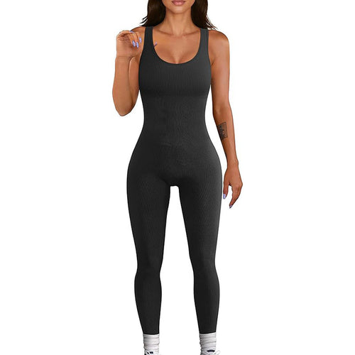 Damen Sportanzug mit figurbetonendem Rippendesign Echo Archiv