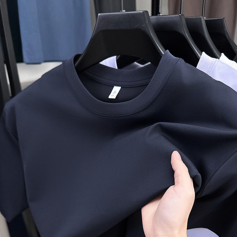 Herren hochwertiges Kurzarm-T-Shirt mit atmungsaktiver Funktionsfaser Echoarchiv