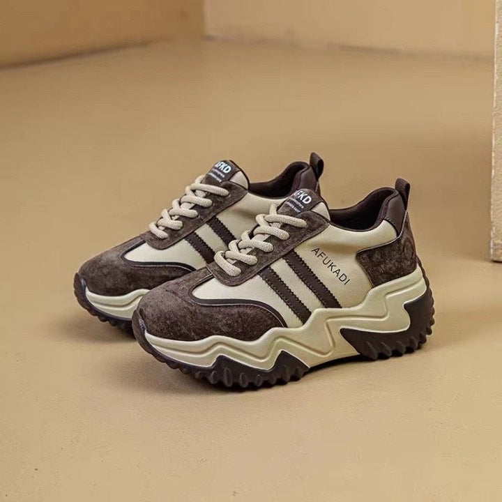 Damen Chunky Sneakers mit ergonomischer Dämpfung und rutschfester Sohle Echo Archiv