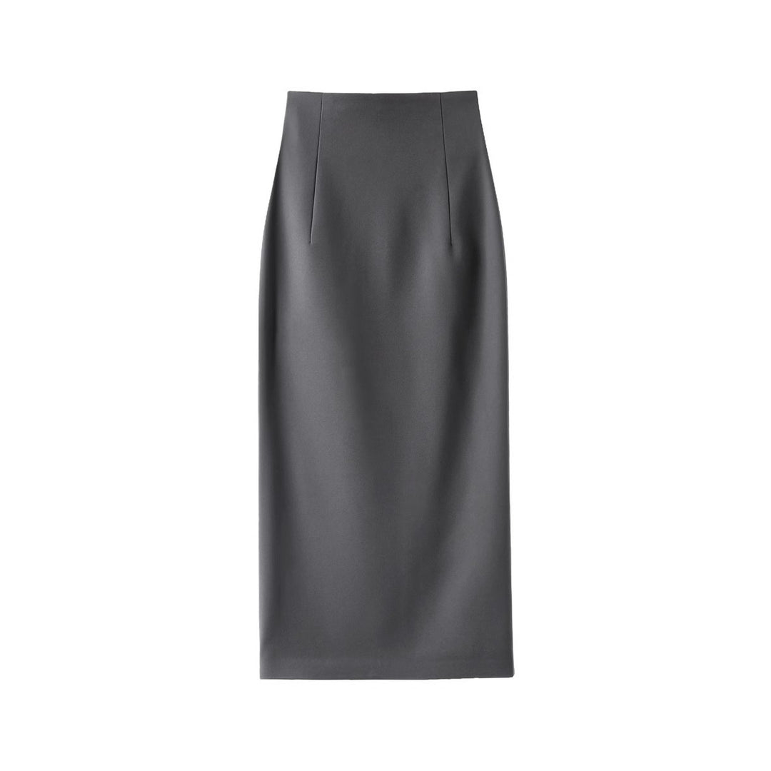 Damen Eleganter Midirock mit Raffungen Echoarchiv