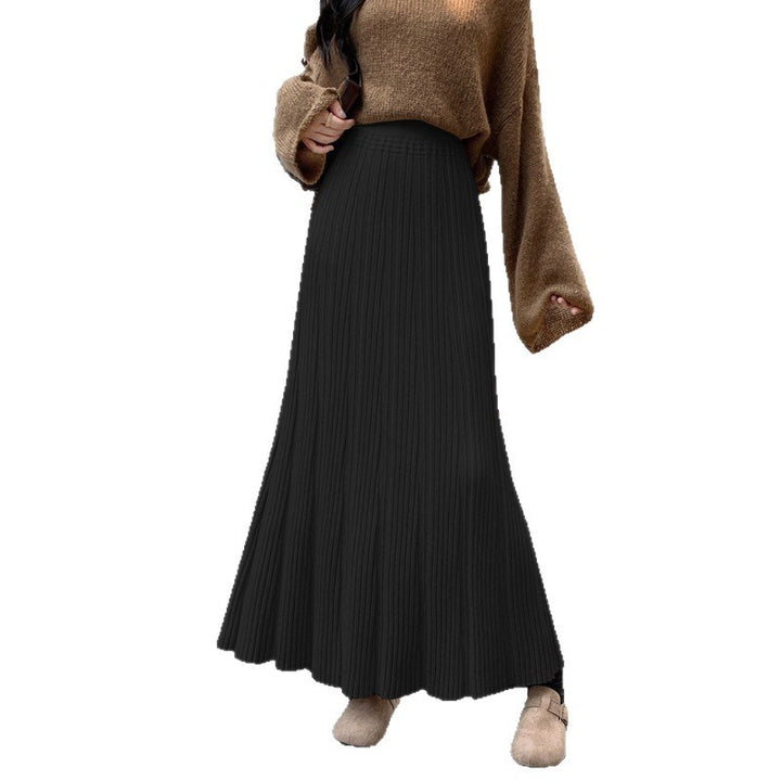 Damen Langer, plissierter Jersey-Rock Echo Archiv